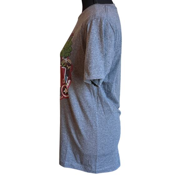 Marvel Avengers Graphic T-Shirt Mens S Gray Short Sleeve Tee - Picture 4 of 9